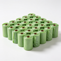 mascotaclear.com AiTodos® 600 Poop Bags, PET Mixed Corn Starch, Polyethylene + Corn Starch Material Semi-Biodegradable Poop Bags – 31 x 23 cm – Green (40 Rolls, 15 Packs Each )