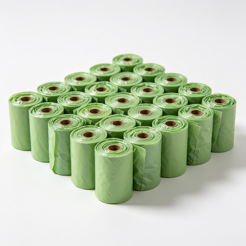 mascotaclear.com AiTodos® 600 Poop Bags, PET Mixed Corn Starch, Polyethylene + Corn Starch Material Semi-Biodegradable Poop Bags – 31 x 23 cm – Green (40 Rolls, 15 Packs Each )