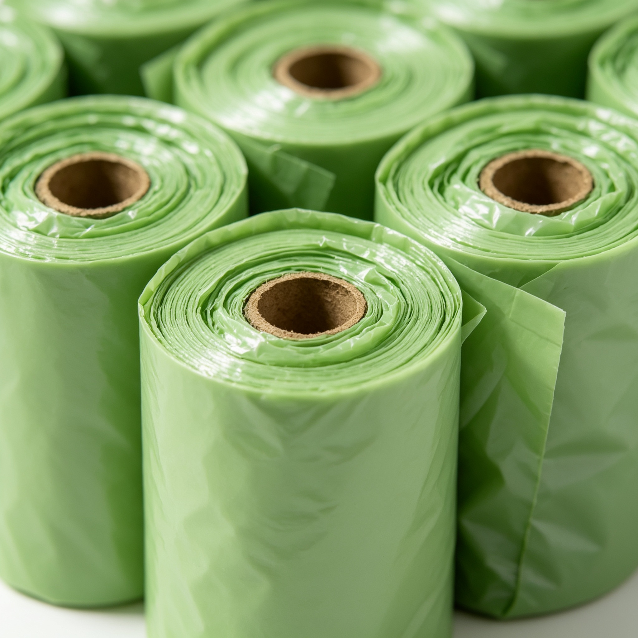 mascotaclear.com AiTodos® 600 Poop Bags, PET Mixed Corn Starch, Polyethylene + Corn Starch Material Semi-Biodegradable Poop Bags – 31 x 23 cm – Green (40 Rolls, 15 Packs Each )